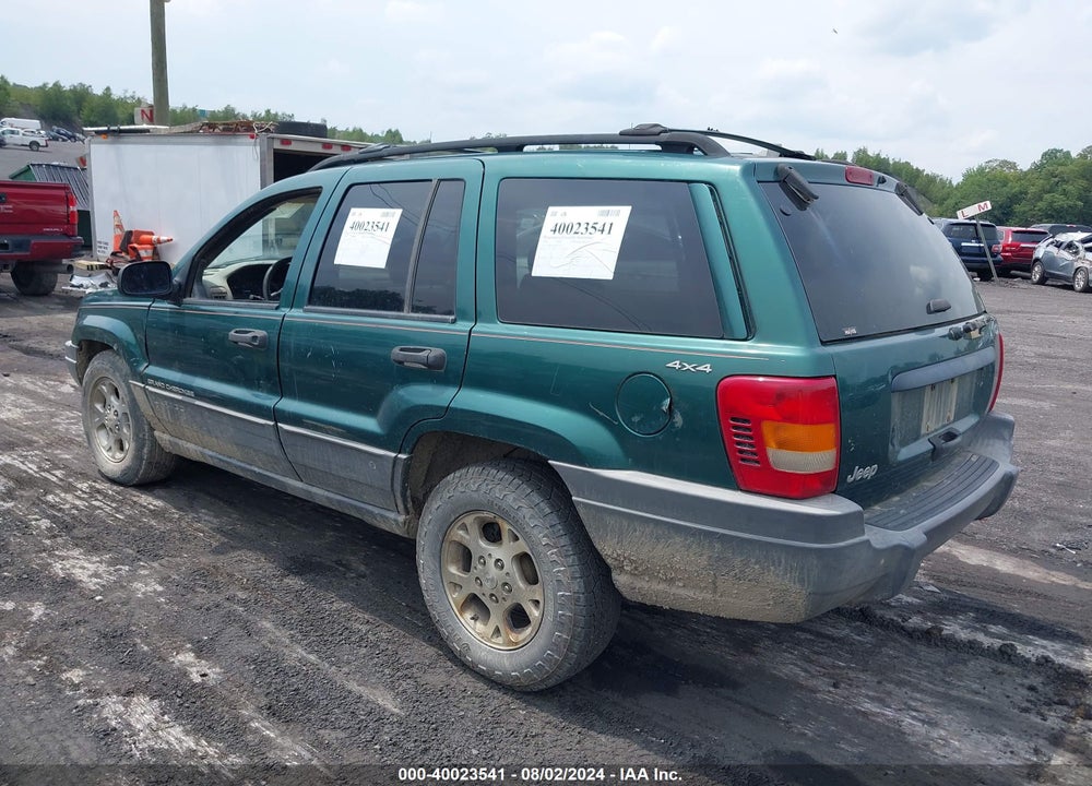 1999 JEEP GRAND CHEROKEE LAREDO VIN: 1J4GW58S0XC535056