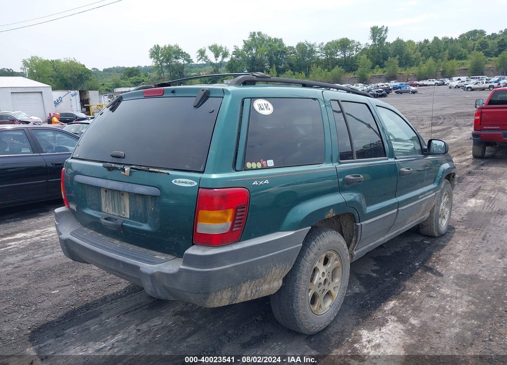 1999 JEEP GRAND CHEROKEE LAREDO VIN: 1J4GW58S0XC535056