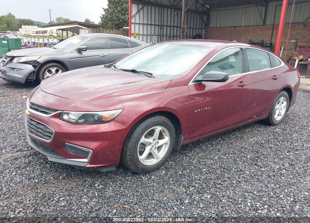 2016 CHEVROLET MALIBU LS VIN: 1G1ZB5ST7GF296916