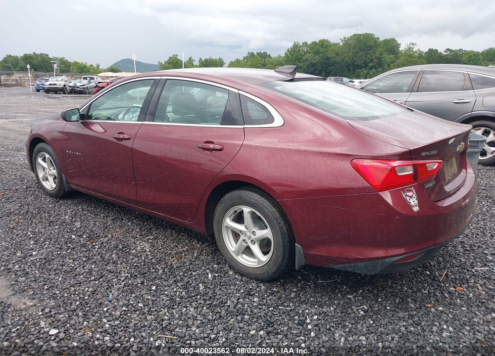 2016 CHEVROLET MALIBU LS VIN: 1G1ZB5ST7GF296916