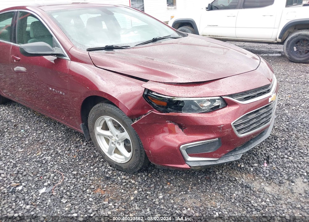2016 CHEVROLET MALIBU LS VIN: 1G1ZB5ST7GF296916