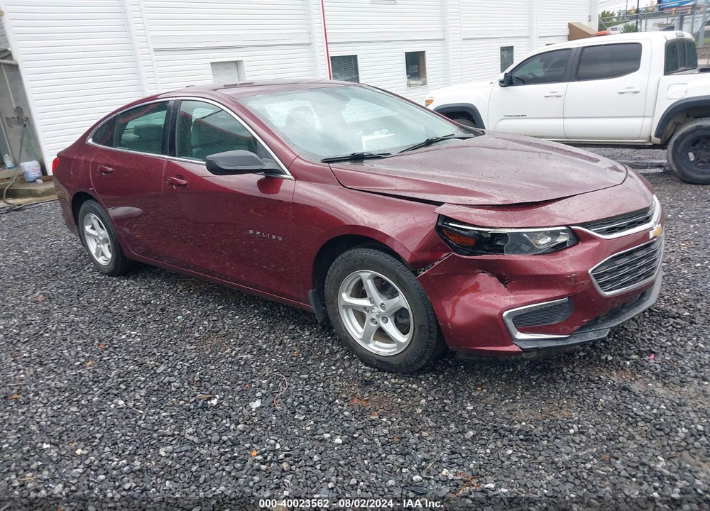 2016 CHEVROLET MALIBU LS VIN: 1G1ZB5ST7GF296916