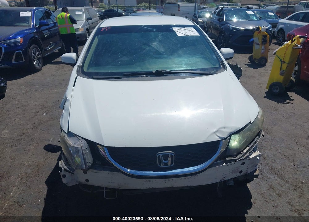 2014 HONDA CIVIC LX VIN: 19XFB2F52EE268016