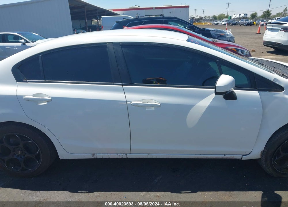 2014 HONDA CIVIC LX VIN: 19XFB2F52EE268016