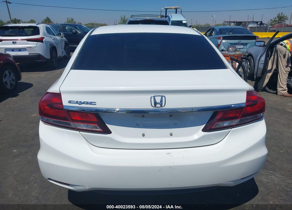 2014 HONDA CIVIC LX VIN: 19XFB2F52EE268016
