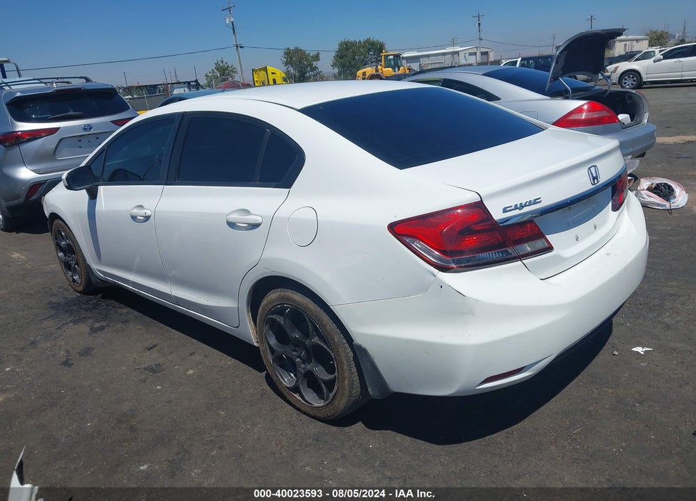 2014 HONDA CIVIC LX VIN: 19XFB2F52EE268016
