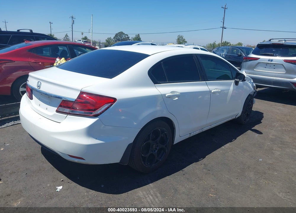 2014 HONDA CIVIC LX VIN: 19XFB2F52EE268016