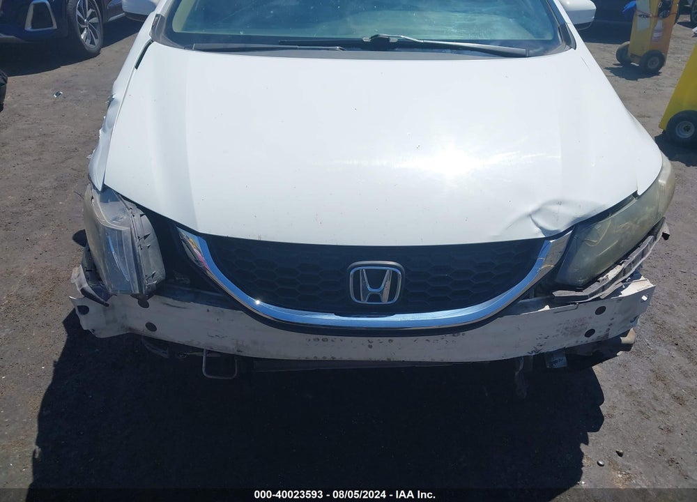 2014 HONDA CIVIC LX VIN: 19XFB2F52EE268016