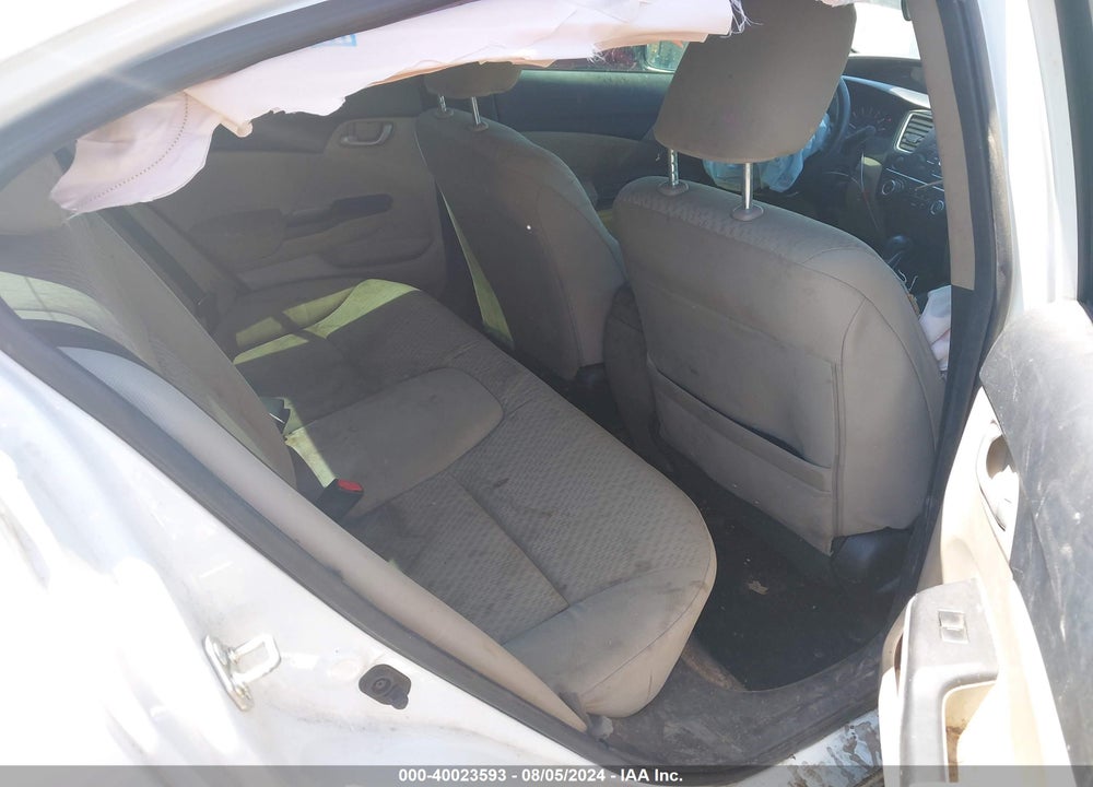 2014 HONDA CIVIC LX VIN: 19XFB2F52EE268016