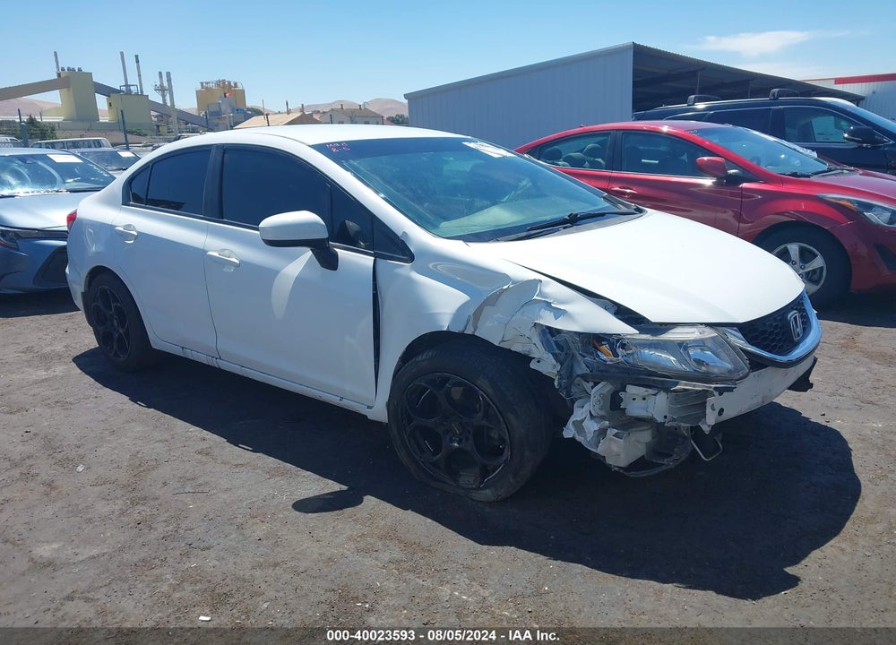 2014 HONDA CIVIC LX VIN: 19XFB2F52EE268016