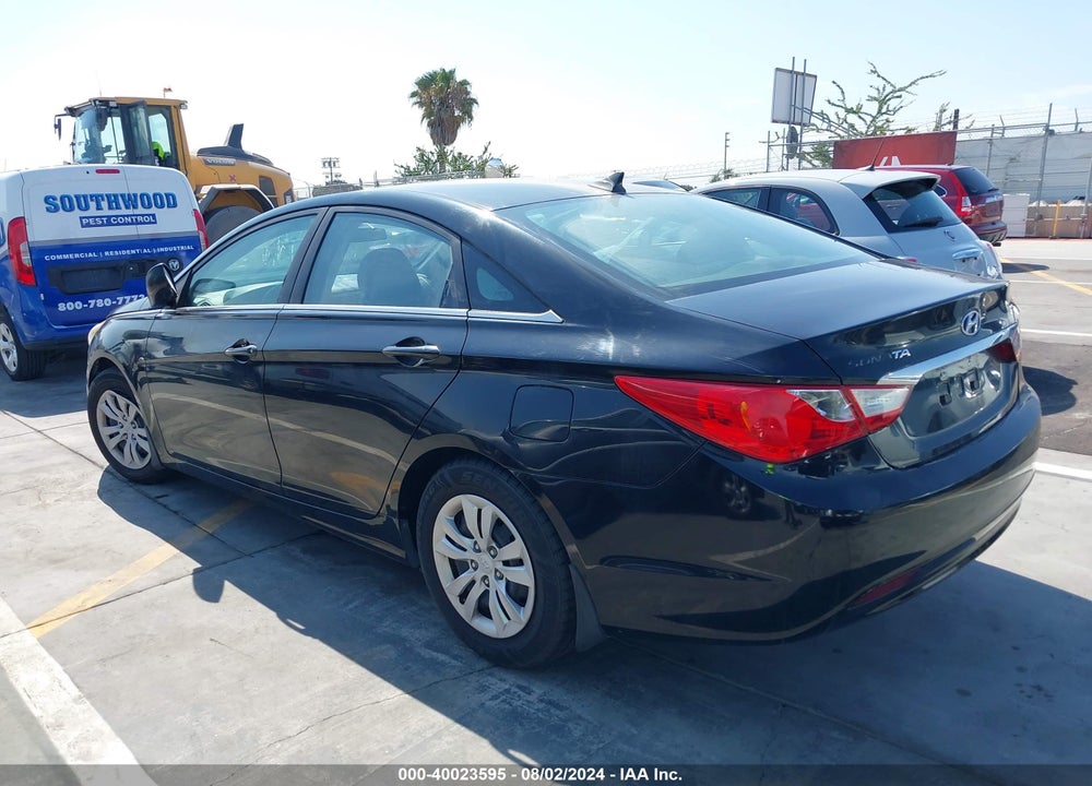 2011 HYUNDAI SONATA GLS VIN: 5NPEB4AC5BH186639