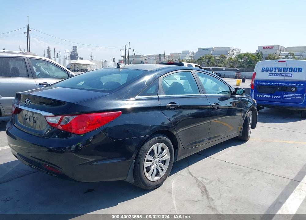 2011 HYUNDAI SONATA GLS VIN: 5NPEB4AC5BH186639