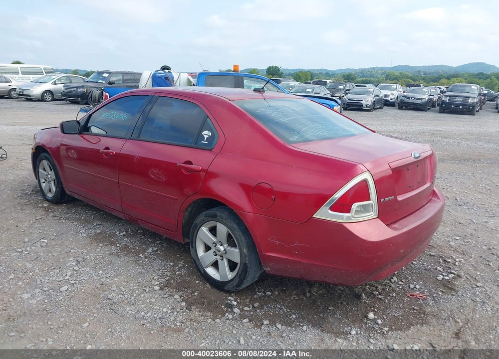 2007 FORD FUSION SE VIN: 3FAHP07Z87R139408