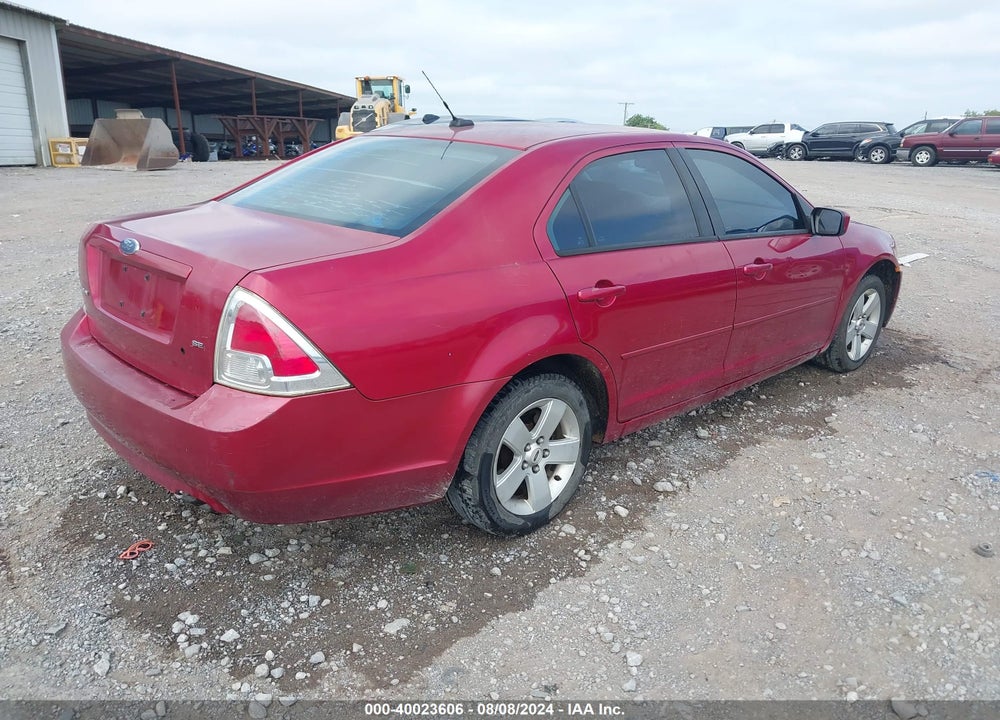 2007 FORD FUSION SE VIN: 3FAHP07Z87R139408