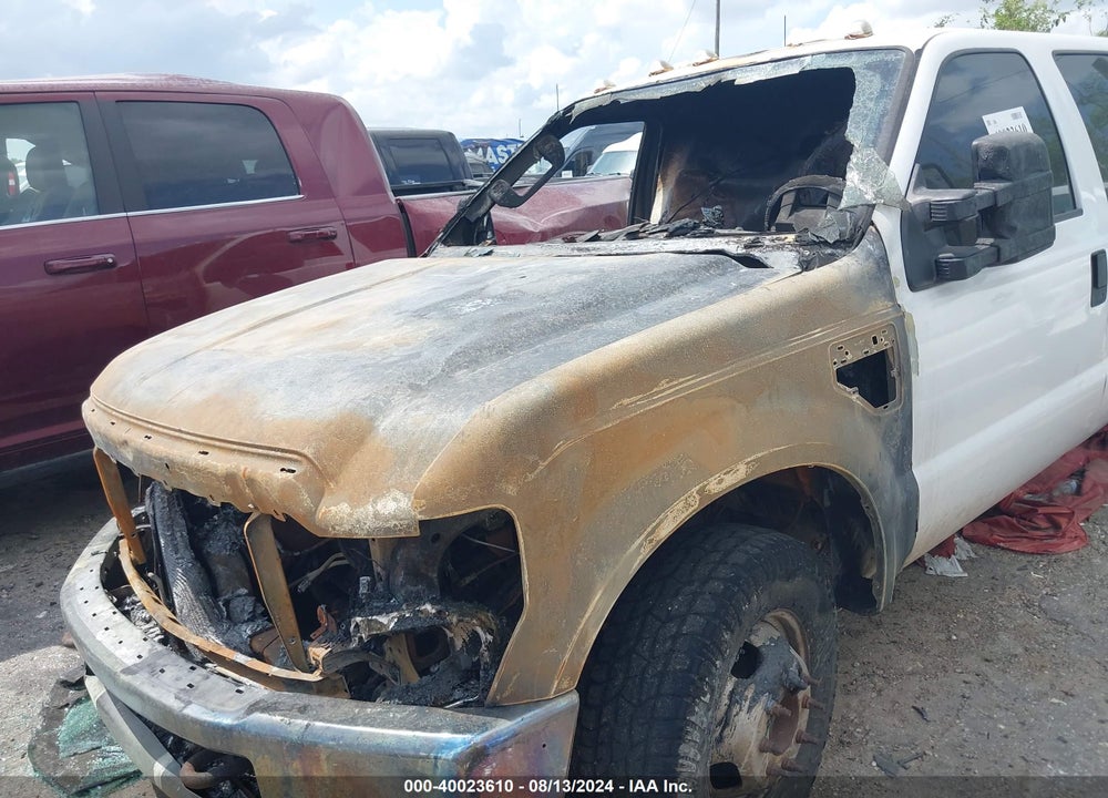 2008 FORD F-350 CHASSIS VIN: 1FDWW37R08EA79131
