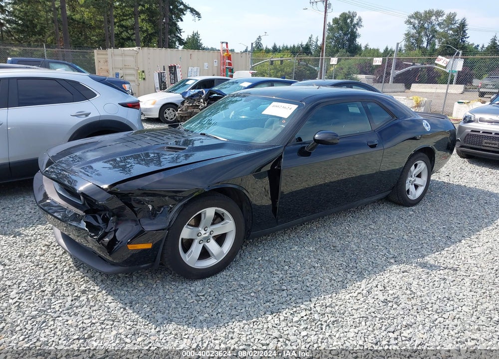 2013 DODGE CHALLENGER SXT VIN: 2C3CDYAG2DH524428