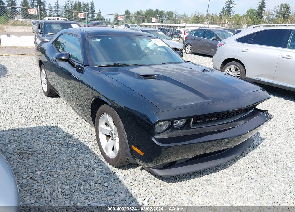 2013 DODGE CHALLENGER SXT VIN: 2C3CDYAG2DH524428