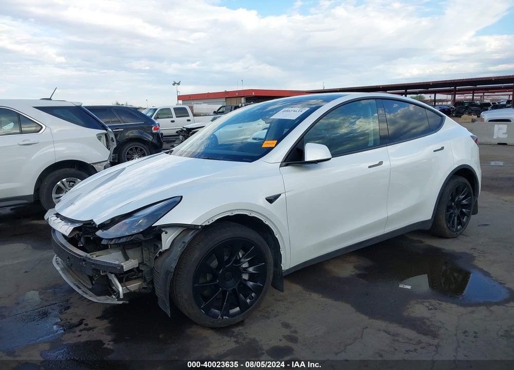 2023 TESLA MODEL Y AWD/LONG RANGE DUAL MOTOR ALL-WHEEL DRIVE VIN: 7SAYGDEE3PF792623