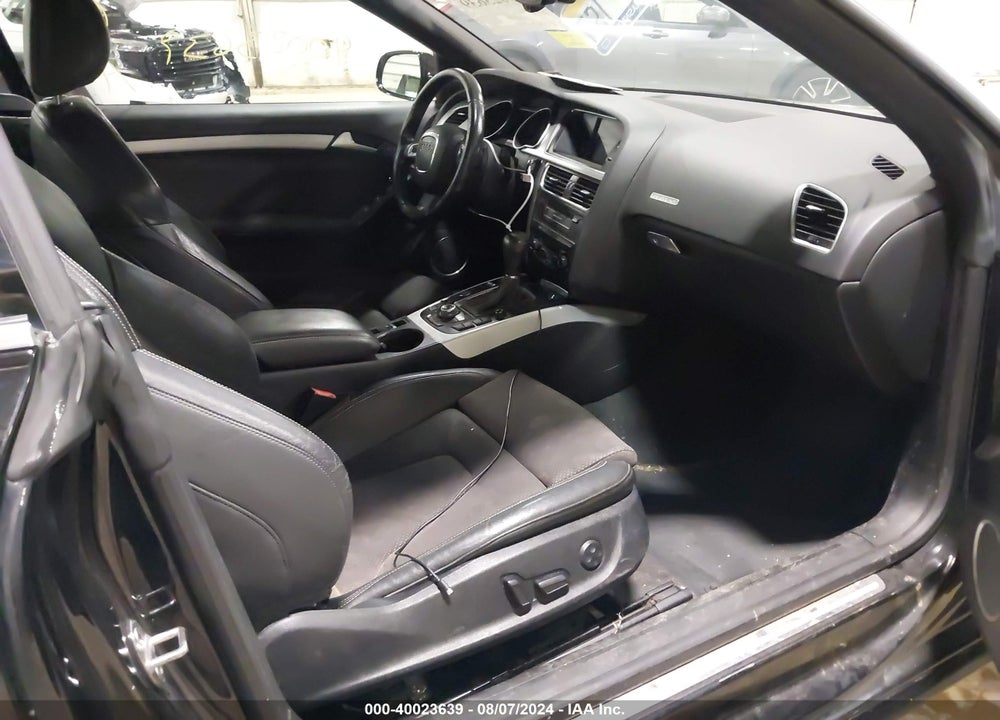 2012 AUDI A5 2.0T PREMIUM VIN: WAUWFAFH4CN008313