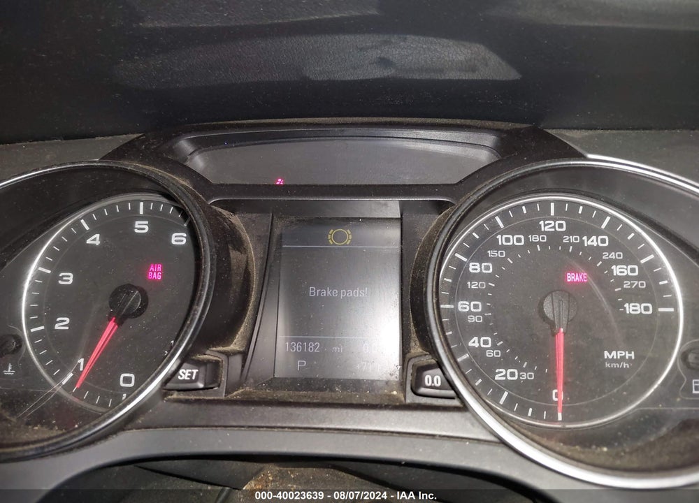2012 AUDI A5 2.0T PREMIUM VIN: WAUWFAFH4CN008313