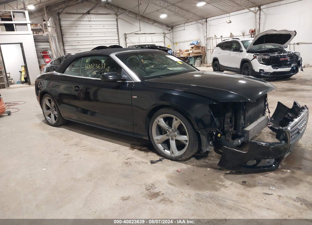 2012 AUDI A5 2.0T PREMIUM VIN: WAUWFAFH4CN008313