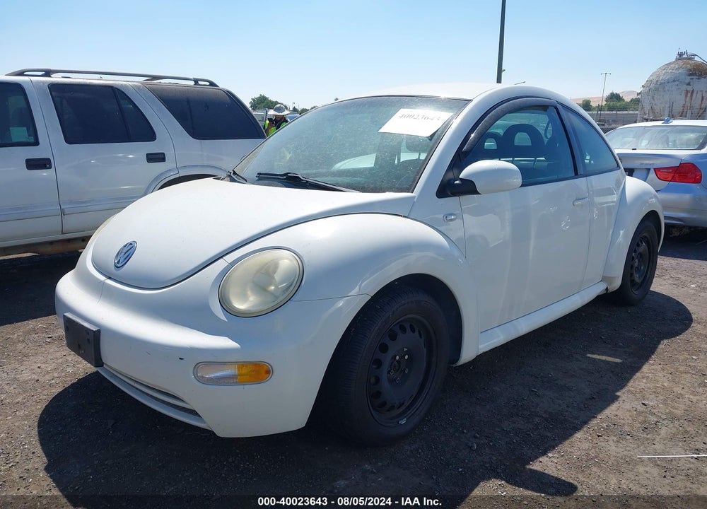 2001 VOLKSWAGEN NEW BEETLE GL VIN: 3VWBT21C31M403129