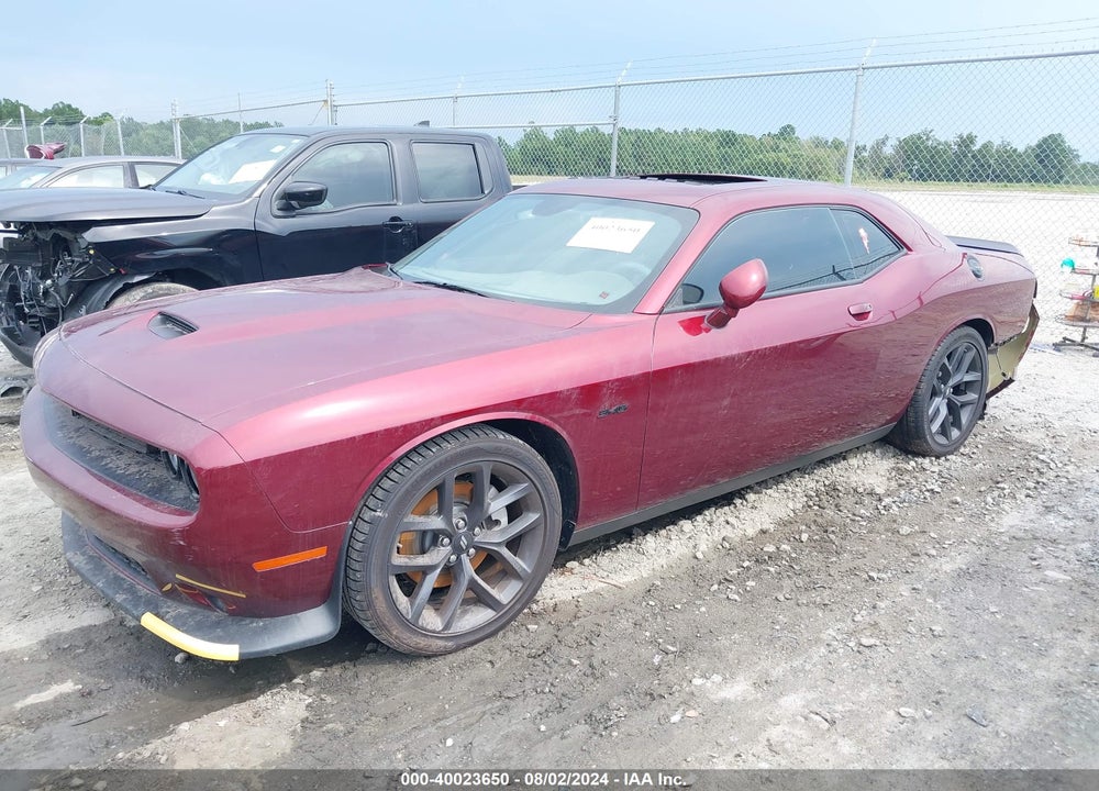 2023 DODGE CHALLENGER R/T VIN: 2C3CDZBT8PH641873