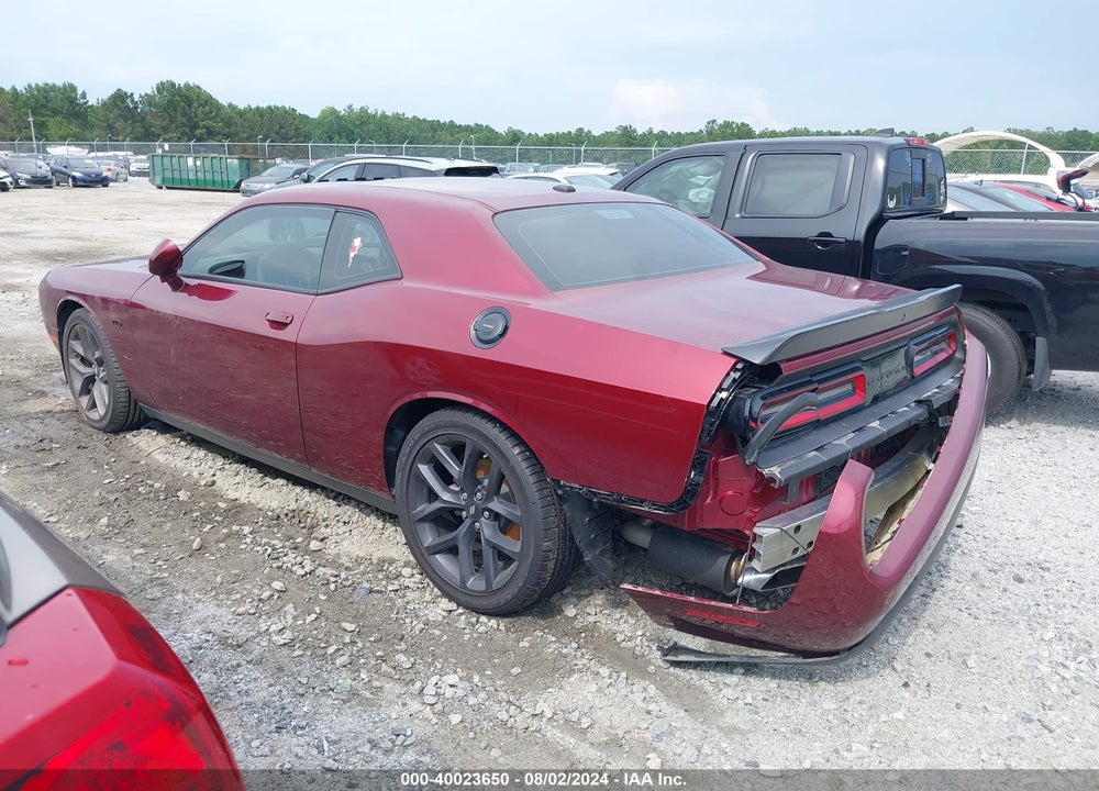 2023 DODGE CHALLENGER R/T VIN: 2C3CDZBT8PH641873