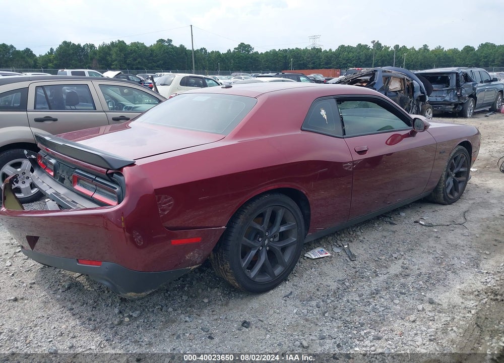 2023 DODGE CHALLENGER R/T VIN: 2C3CDZBT8PH641873