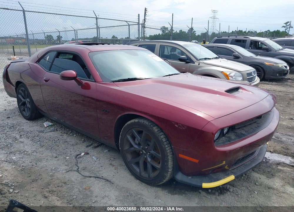 2023 DODGE CHALLENGER R/T VIN: 2C3CDZBT8PH641873