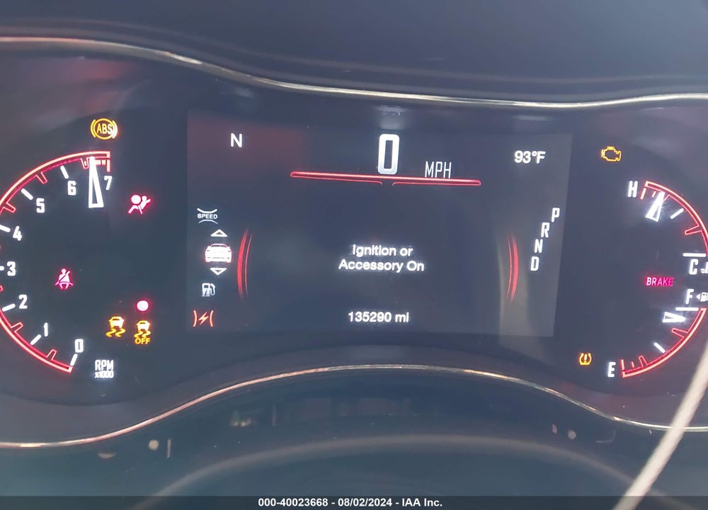 2018 DODGE DURANGO VIN: 1C4RDJDG7JC360004
