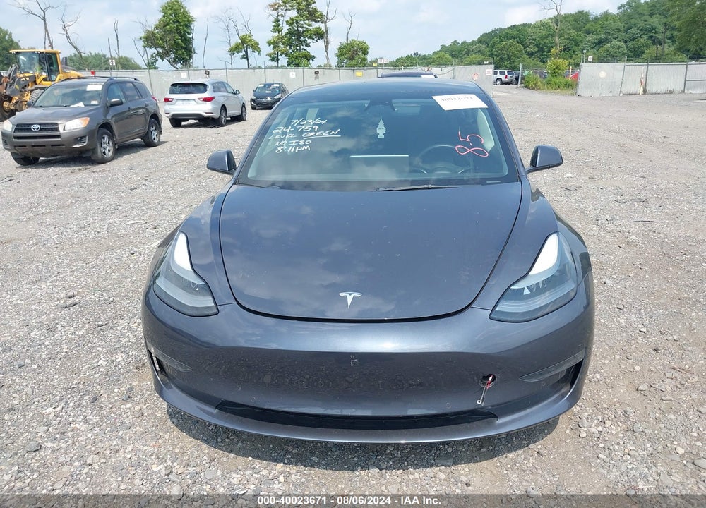 2022 TESLA MODEL 3 REAR-WHEEL DRIVE VIN: 5YJ3E1EA6NF118214