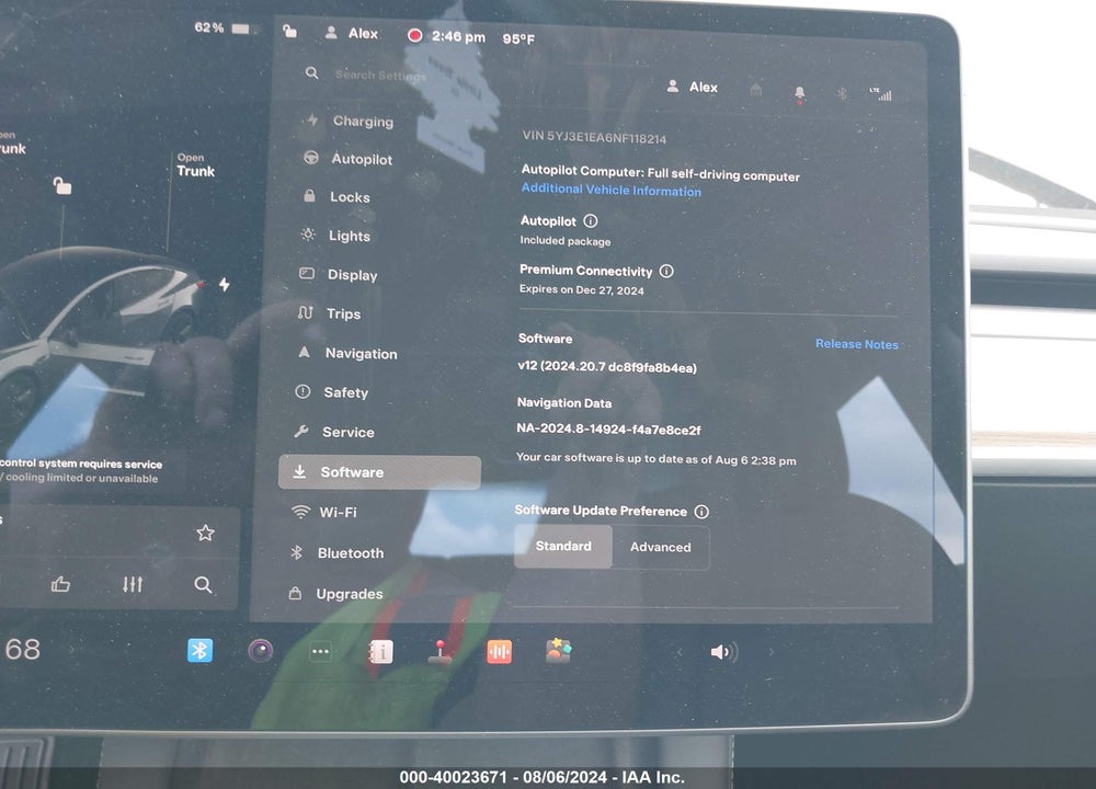 2022 TESLA MODEL 3 REAR-WHEEL DRIVE VIN: 5YJ3E1EA6NF118214