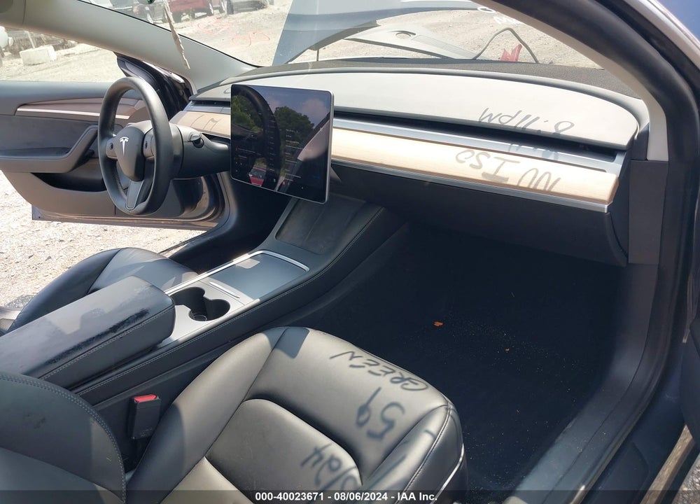 2022 TESLA MODEL 3 REAR-WHEEL DRIVE VIN: 5YJ3E1EA6NF118214
