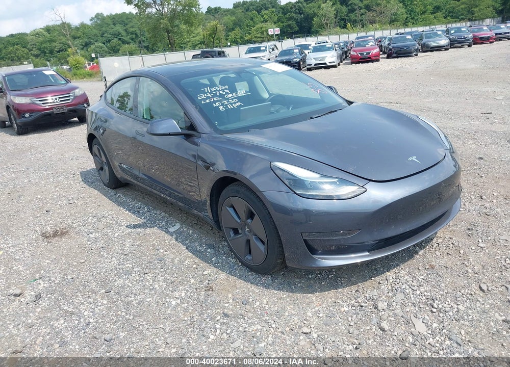 2022 TESLA MODEL 3 REAR-WHEEL DRIVE VIN: 5YJ3E1EA6NF118214