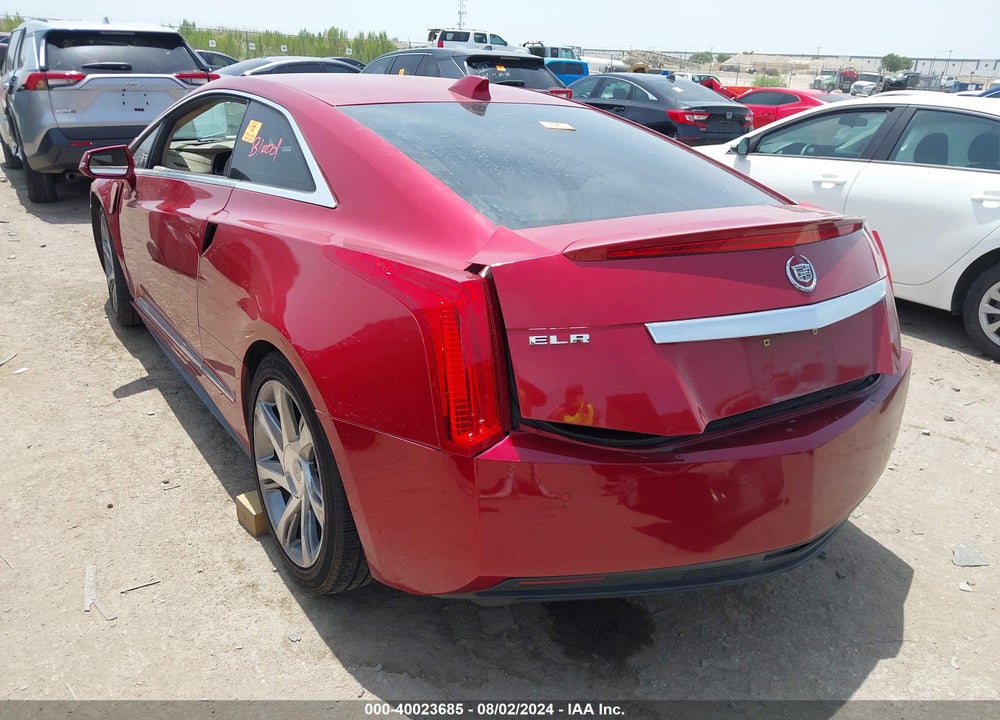 2014 CADILLAC ELR STANDARD VIN: 1G6RM1E44EU602111