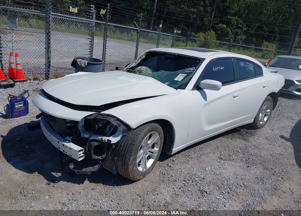 2020 DODGE CHARGER SXT RWD VIN: 2C3CDXBG0LH139988