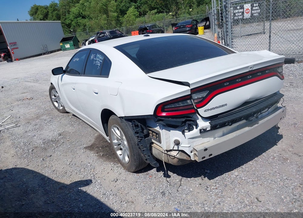 2020 DODGE CHARGER SXT RWD VIN: 2C3CDXBG0LH139988