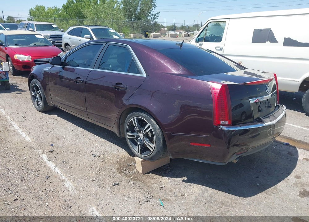 2008 CADILLAC CTS STANDARD VIN: 1G6DJ577580176037