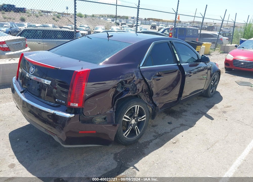 2008 CADILLAC CTS STANDARD VIN: 1G6DJ577580176037