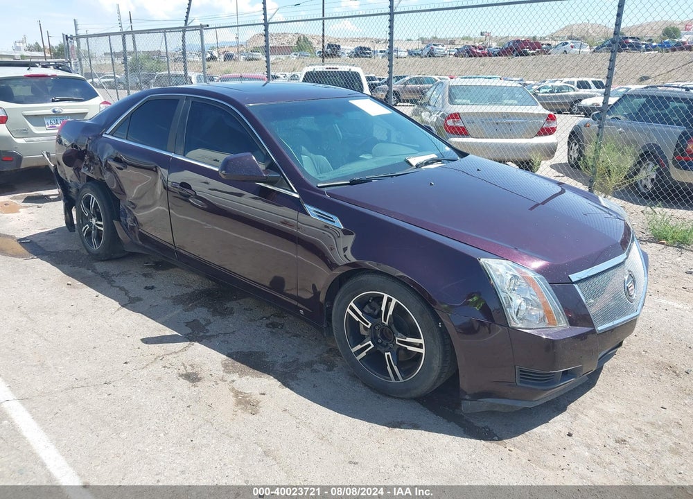 2008 CADILLAC CTS STANDARD VIN: 1G6DJ577580176037