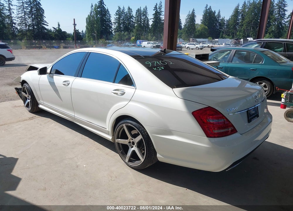 2013 MERCEDES-BENZ S 550 4MATIC VIN: WDDNG9EB0DA524576