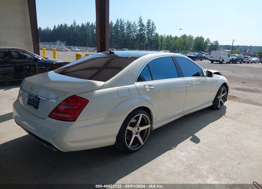 2013 MERCEDES-BENZ S 550 4MATIC VIN: WDDNG9EB0DA524576