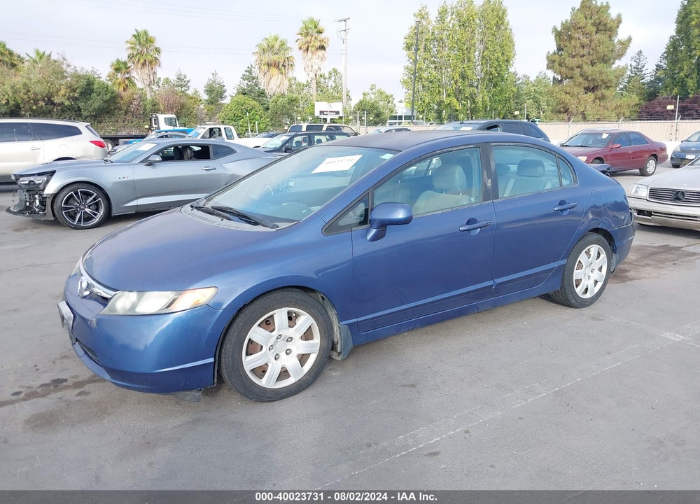 2008 HONDA CIVIC LX VIN: 2HGFA16588H526305