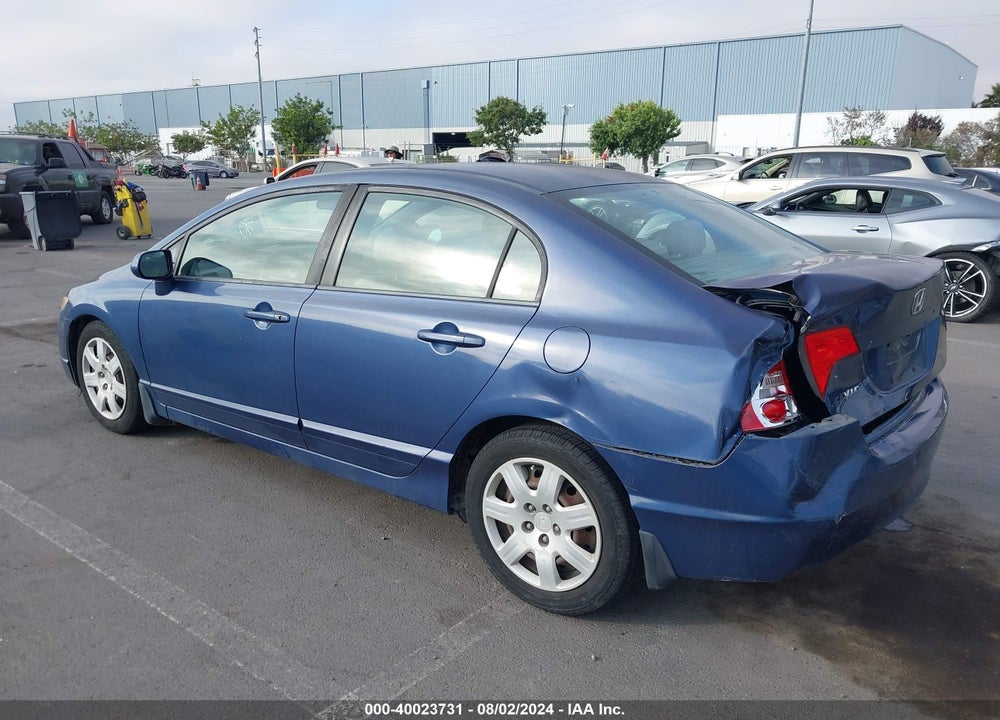 2008 HONDA CIVIC LX VIN: 2HGFA16588H526305