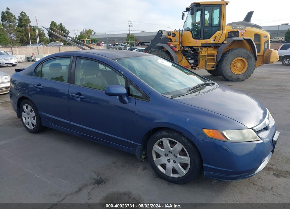 2008 HONDA CIVIC LX VIN: 2HGFA16588H526305