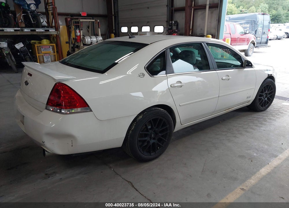 2008 CHEVROLET IMPALA  SS VIN: 2G1WD58C281217228