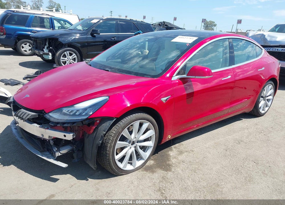 2020 TESLA MODEL 3 LONG RANGE DUAL MOTOR ALL-WHEEL DRIVE VIN: 5YJ3E1EB9LF651969