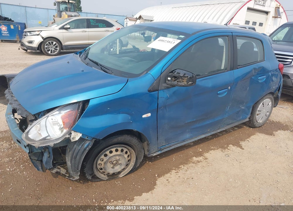 2017 MITSUBISHI MIRAGE ES VIN: ML32A3HJ0HH001850