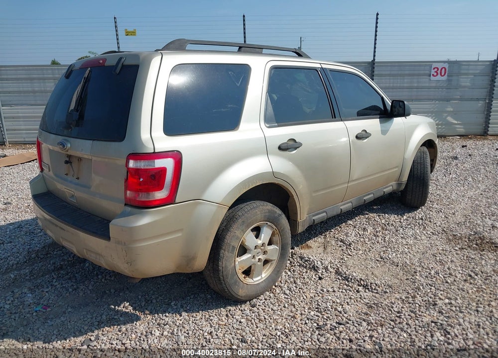 2011 FORD ESCAPE XLT VIN: 1FMCU0D76BKB71623